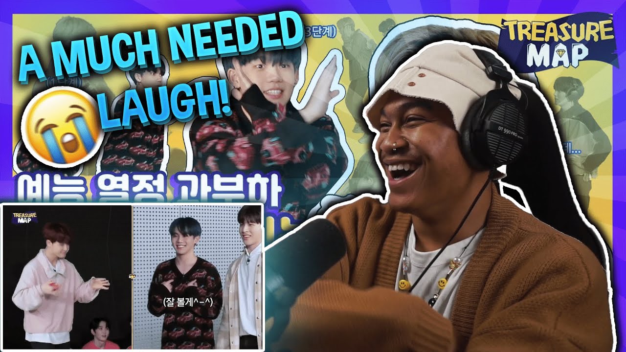 [TREASURE MAP] EP.9 ♨️예능 열정 과부하♨️️ 노답파티 예능훈련소 - REACTION | VARIETY KINGS!