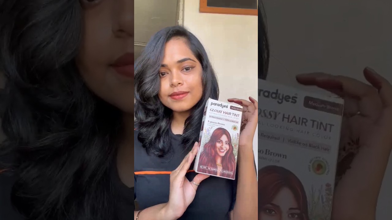 Paradyes Hair Tint Espresso Brown Review ✨🤎 