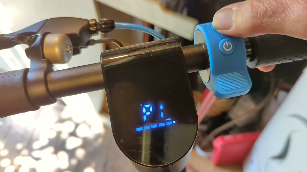 Riley RS2 Electric Scooter Sub Menu Settings and Functions