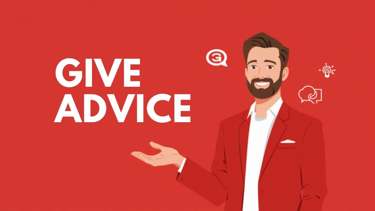 Giving advice without sounding like a dictator