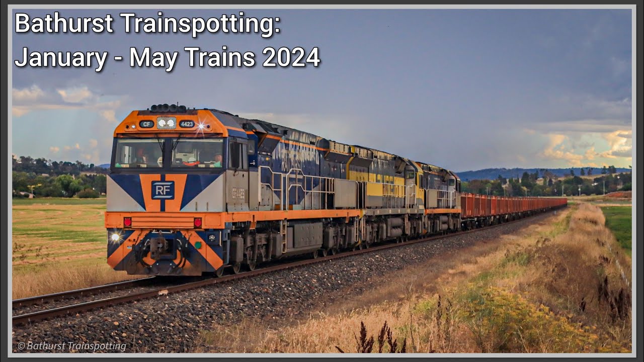 Bathurst Trainspotting: January - May Trains