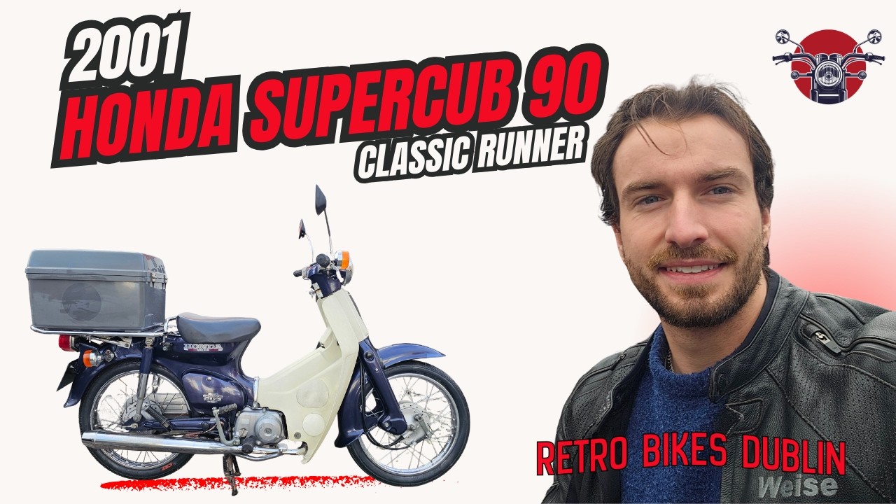 Легенда доставки? 📦 Обзор и запуск Honda Super Cub 90 2001 года.
