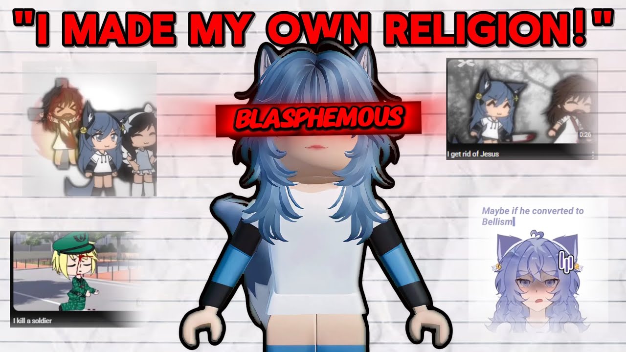 TOXIC YOUTUBER Made Her OWN RELIGION...? | (Roblox Rant)