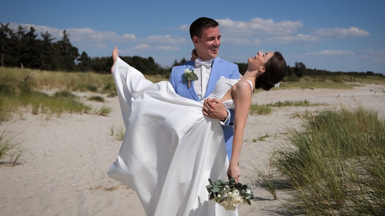 Emotionales Hochzeitsvideo von Lena & David | Strandhochzeit | Insel Föhr