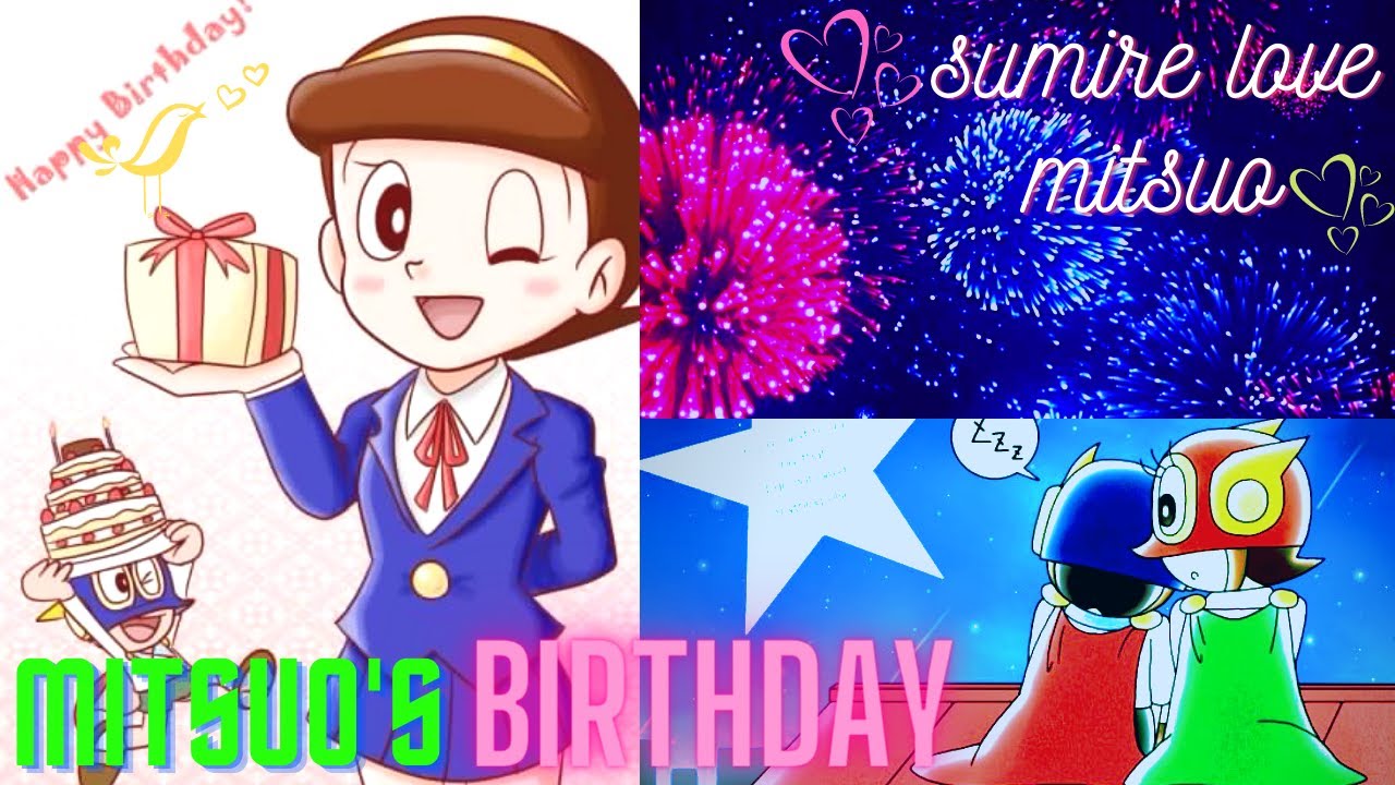 sumire love mitsuo💘💘//mitsuo's birthday special 🎂🎂🌠🌠