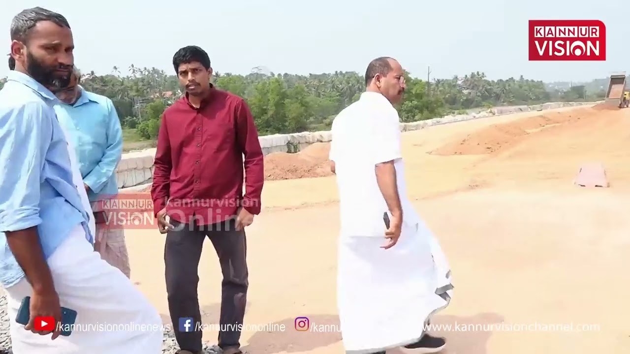 പള്ളിപ്രത്ത് അടിപ്പാത ചെരിഞ്ഞു തുടങ്ങിയെന്ന് കൗൺസിലർ; പ്രവൃത്തി നിർത്തണമെന്നും ആവശ്യം
