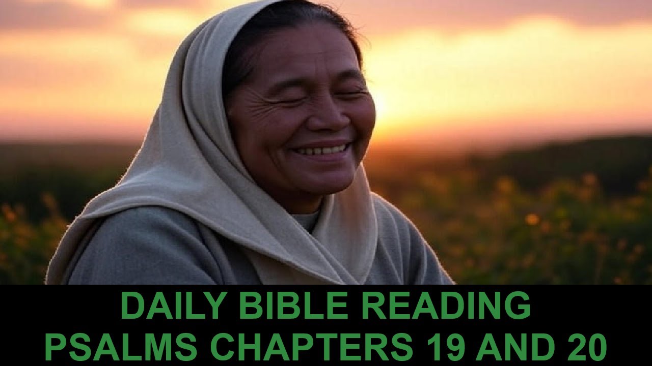 Daily Bible Reading - Psalms 19 and 20 - Episode 416