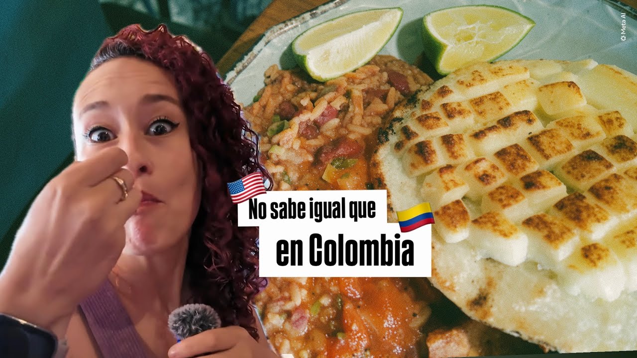 Probé comida colombiana en Estados Unidos y no era lo que esperaba