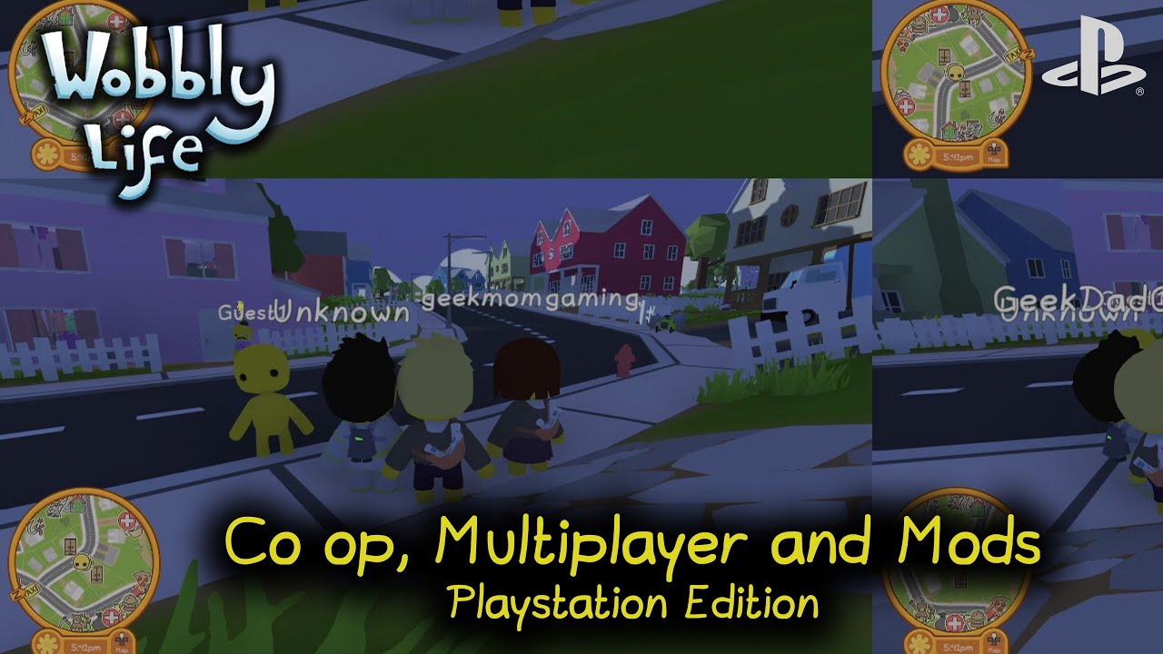 Co-op, Multiplayer and Mods in Wobbly Life - Playstation Edition
