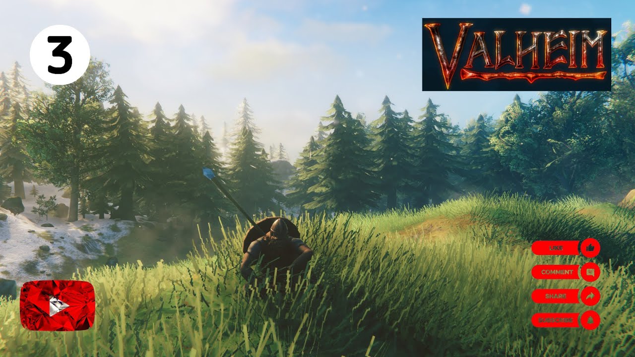 Eikthyr prep and a taste of the Black Forest | Valheim - Ep. 3
