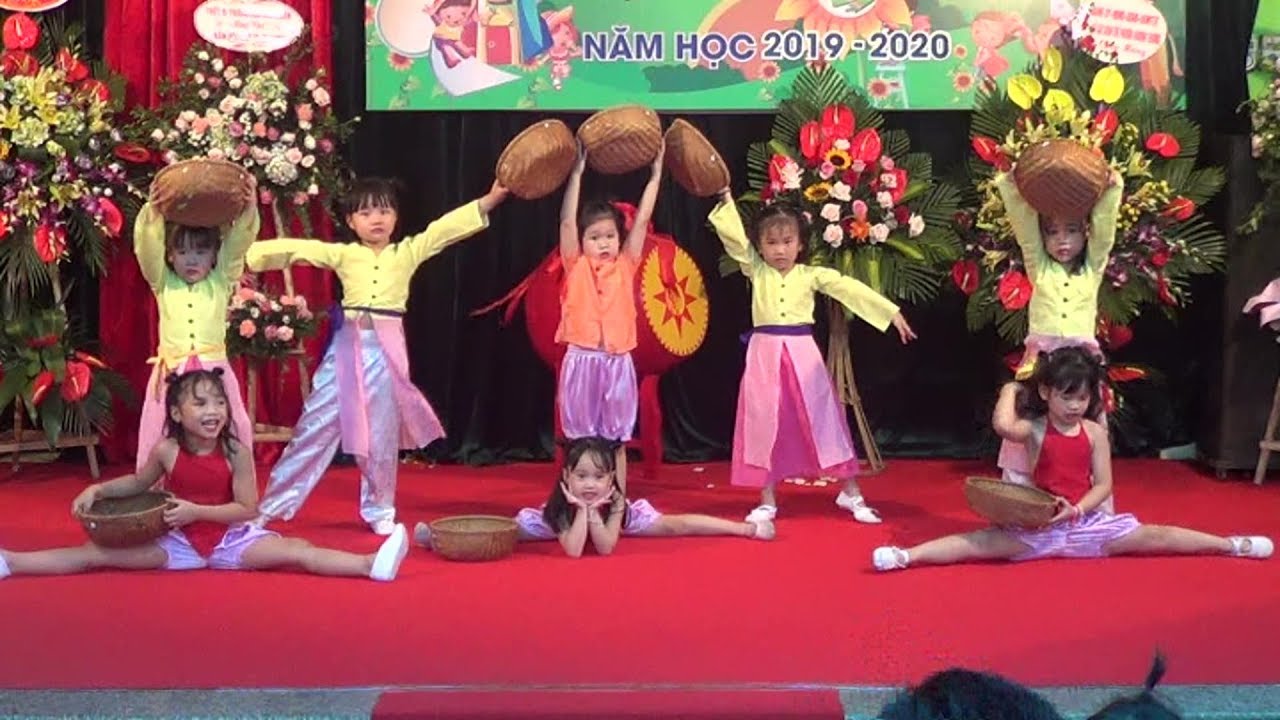 MÚA: CÂY ĐA QUÁN DỐC - CÁC CHÁU LỚP MẪU GIÁO LỚN HOA 2 (MẦM NON BÌNH MINH)