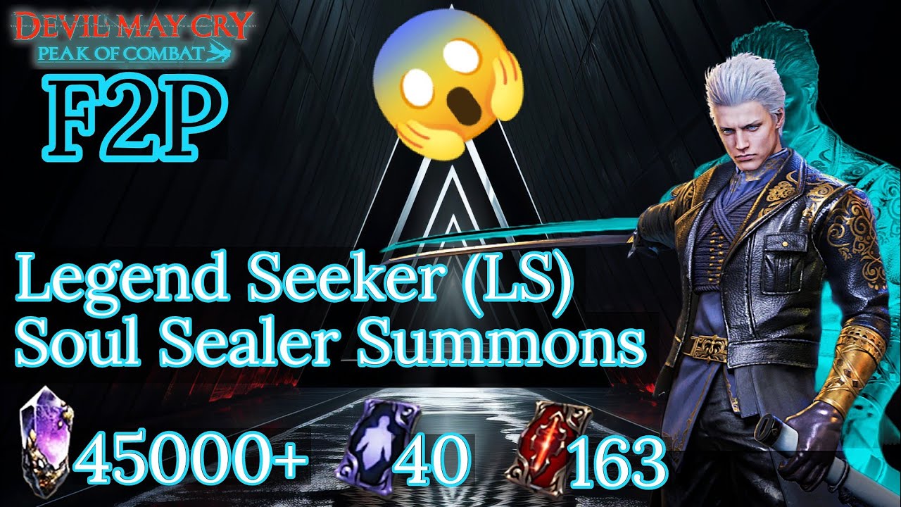 Devil May Cry: Peak of Combat ( DMC POC ) | Legend Seeker | Soul Sealer | Lucky or Unlucky Summons?!