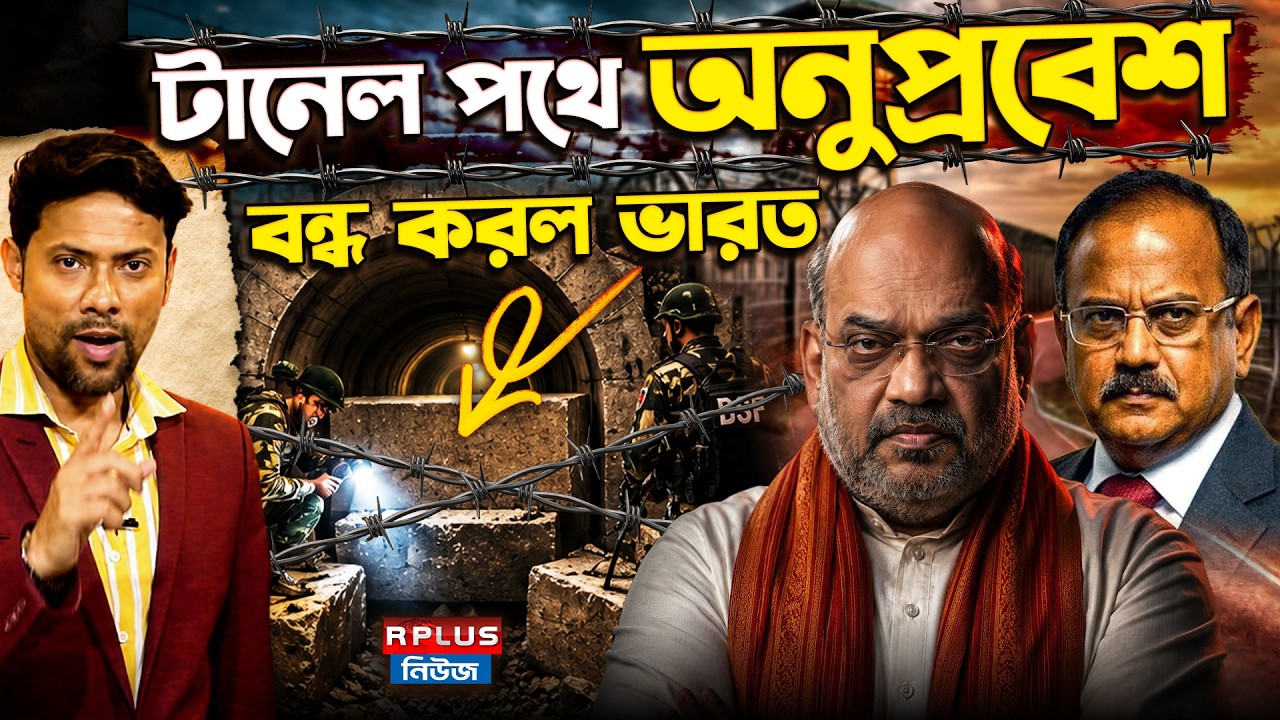 BSF Action: টানেল পথে অনুপ্রবেশ বন্ধ করল ভারত | India border security | Amit Shah | India-Bangladesh