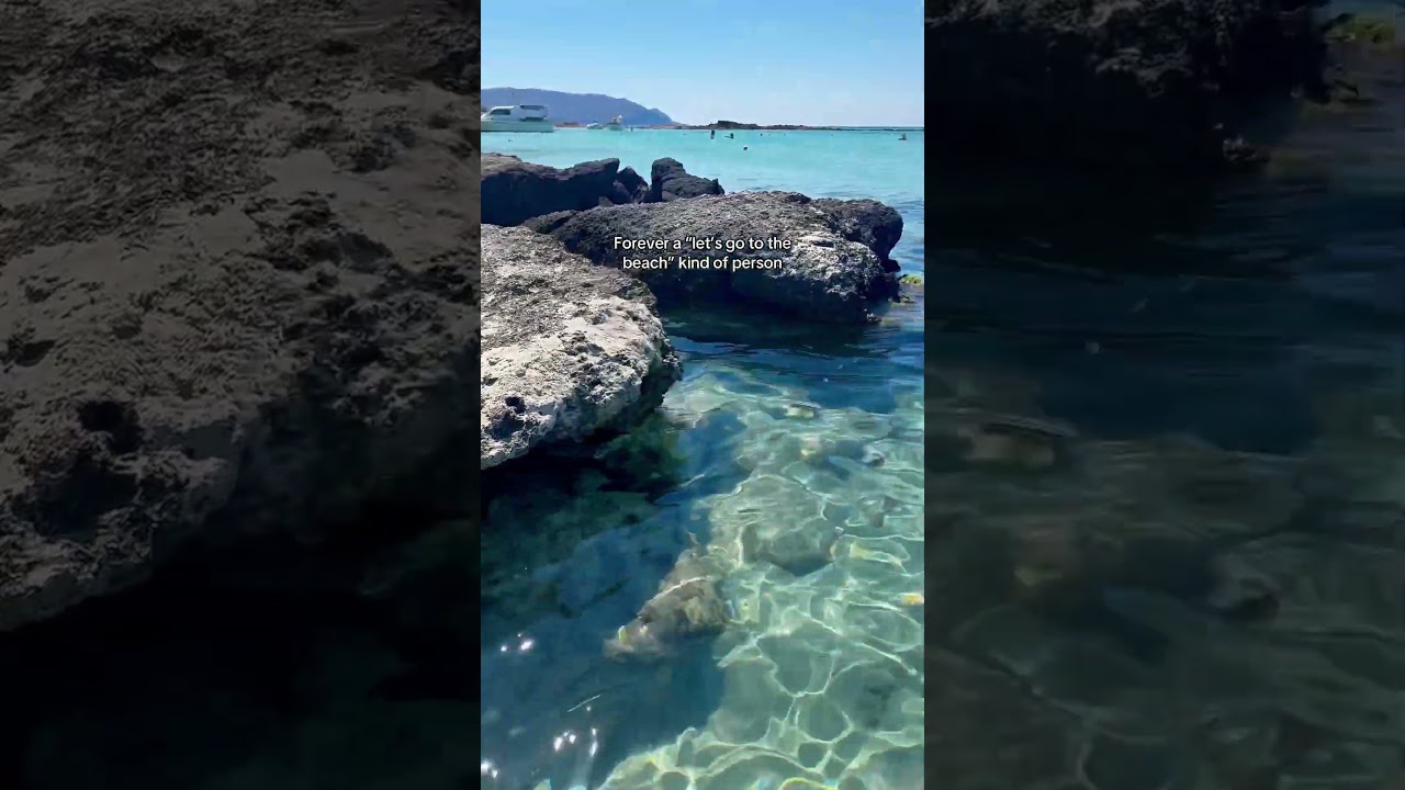Greek Beaches Forever🩵 #elafonisi #crete #greece #greek #greecetravel #greekislands #greeksummer
