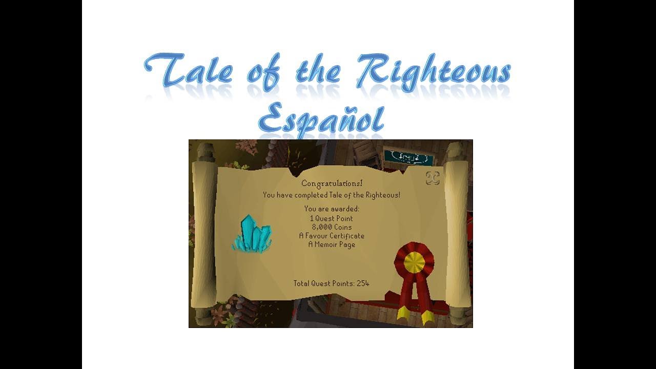 Tale Of The Righteous OSRS Español