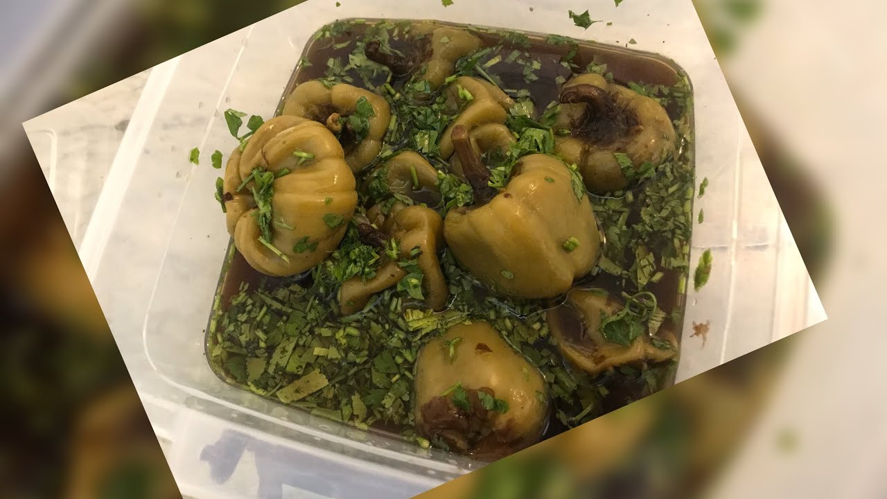 طريقة الطرشي  الفلفل الاخضر 😋بسرعة شوفو الفديو حتى سوون مثله لان كلش كلش طيب