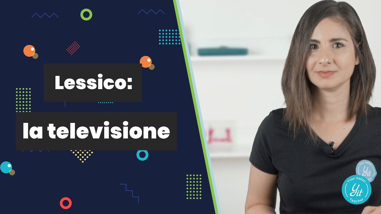 Learn Italian: la televisione