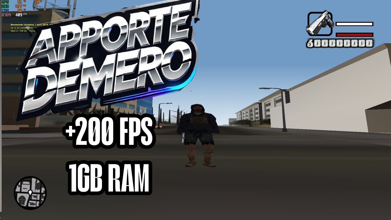 APORTE BAJOS RECURSON SAMP 2GB RAM +200 FPS ULTRA LOW