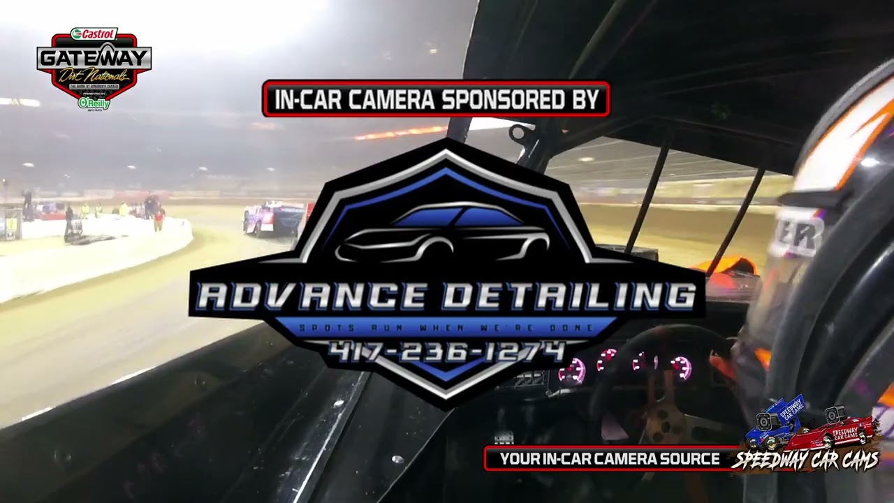 #24 Ryan Unzicker - A-Main at the Gateway Dirt Nationals 2024 Super Late Model