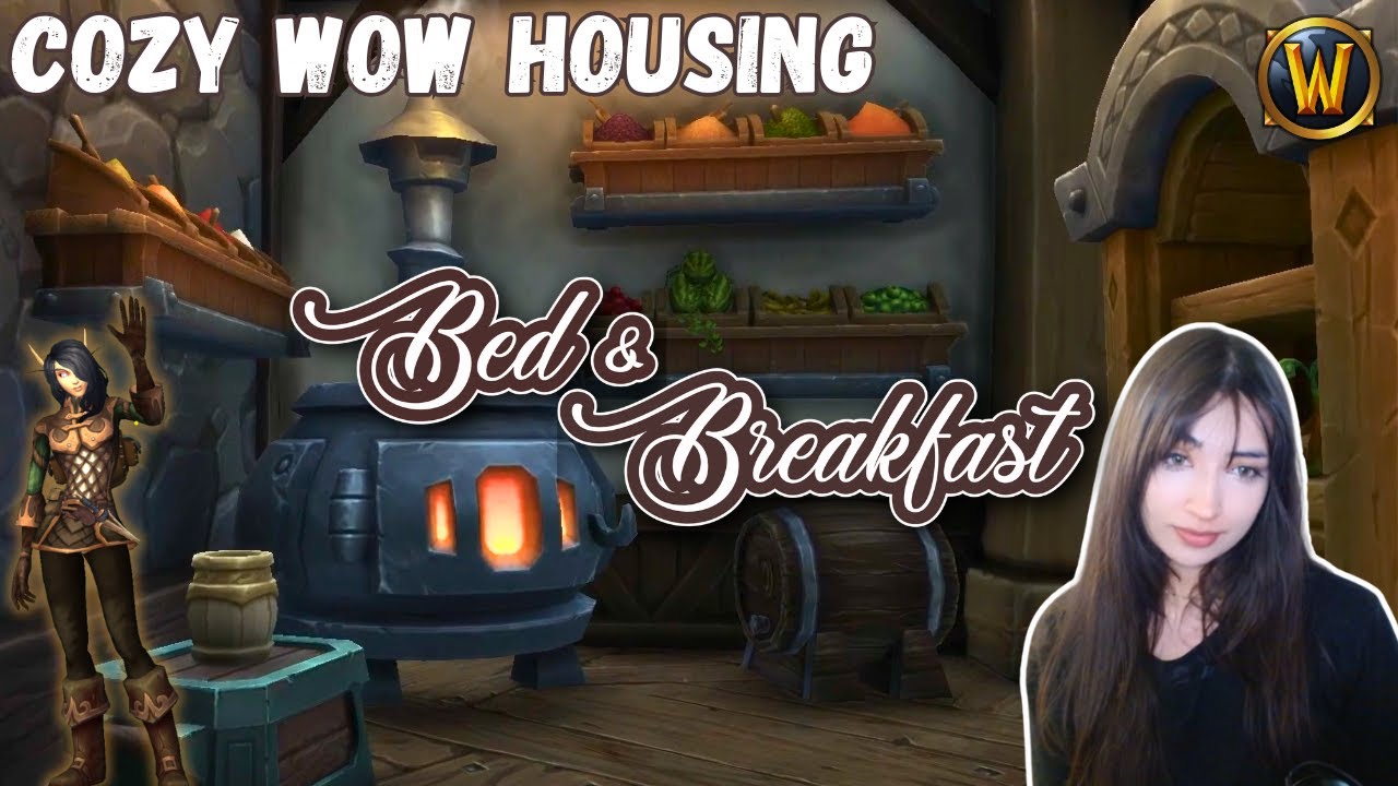 Bed & Breakfast WoW PTR Housing | Relaxing Build🏡