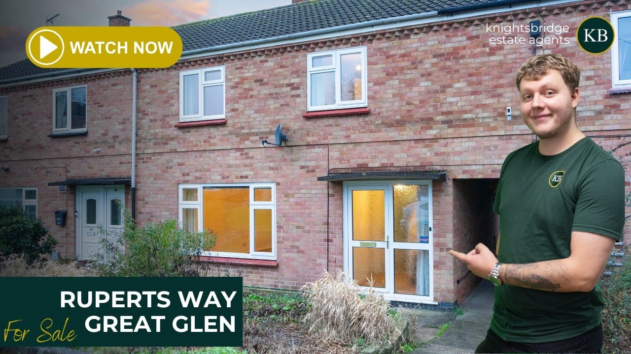 3 Bedroom Terraced House in Great Glen | Parking & Garden - Ruperts Way, Great Glen