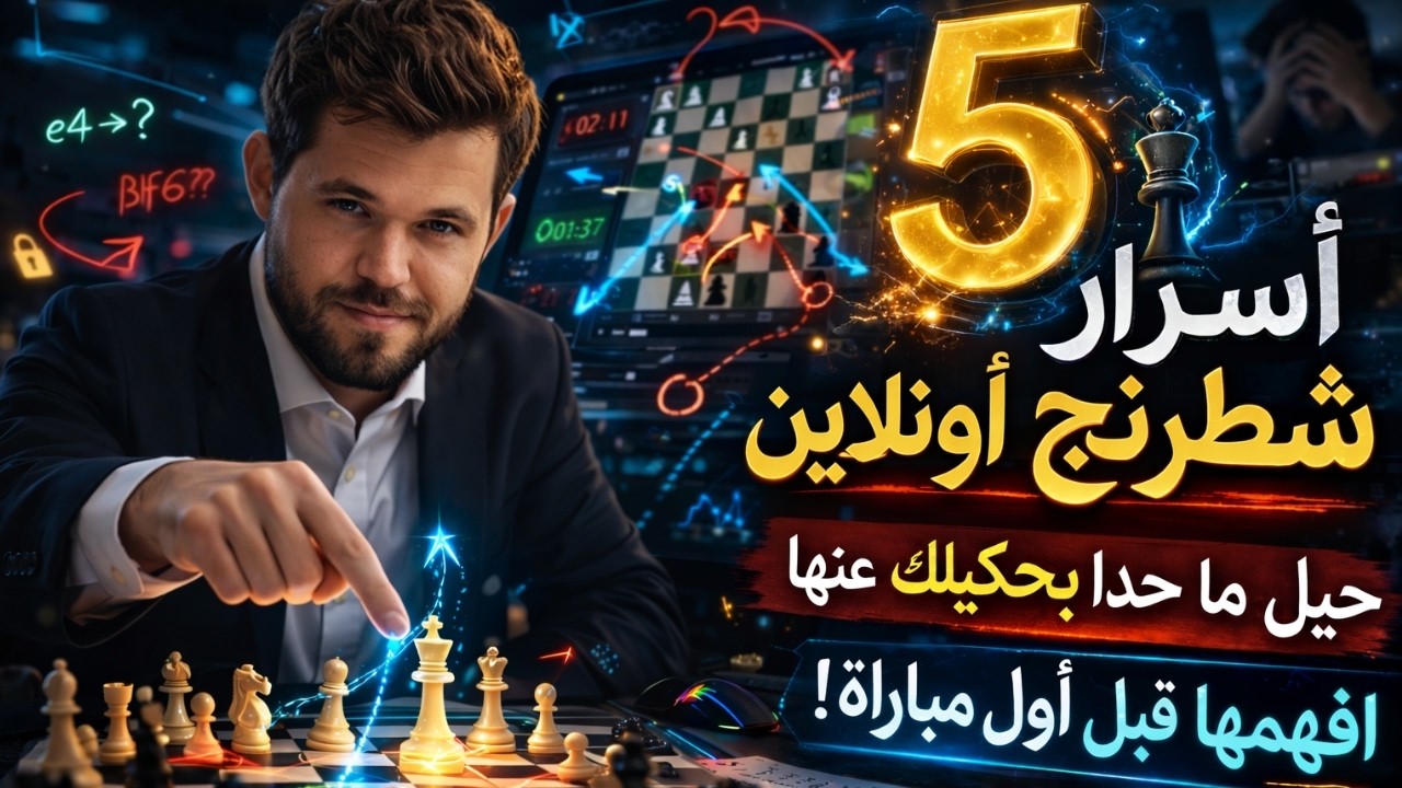 خمسة حيل عليك معرفتها قبل أن تلعب أون لاين
