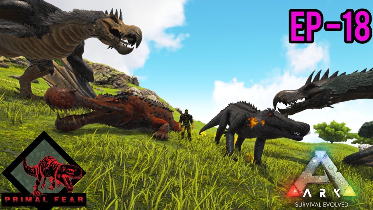 Demonic Keprosuchus & Dodo Wyvern Taming 🔥 | ARK Survival Evolved Primal Fear Hindi Gameplay [EP-18]