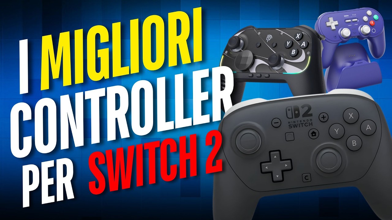 I MIGLIORI controller SWITCH 2 da ACQUISTARE nel 2026