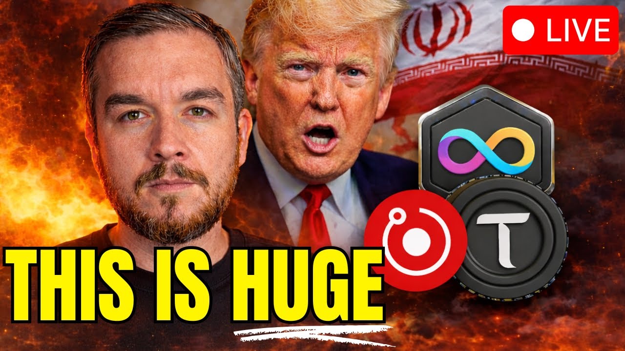 🚨LIVE: Bitcoin & Crypto News, Iran War Risk and Oil, Trump & BITTENSOR TAO, ICP, Render Setup