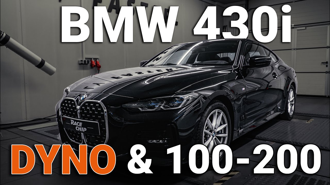 BMW 430i 2021: Test / Drive / Dyno / 100 200