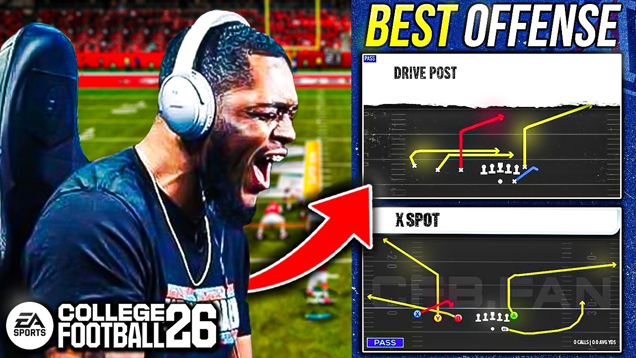Трипс Тайт — лучшая атакующая линия в EA College Football 26!