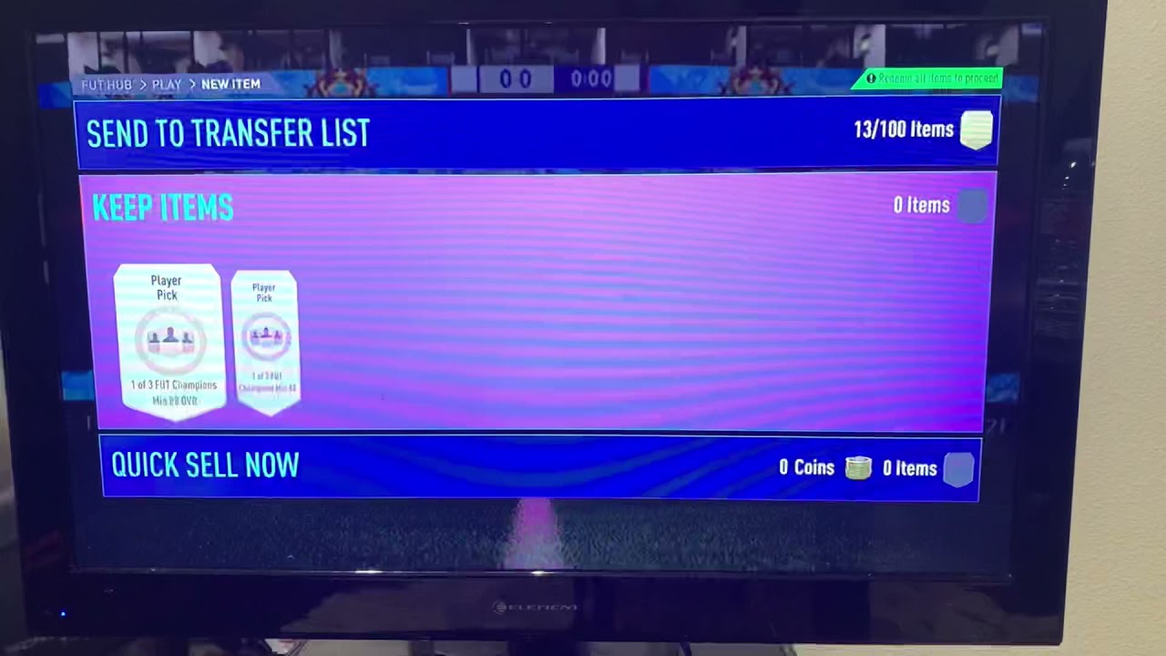 WEEKEND LEAGUE GOLD 3 REWARDS LOL 😂 FIFA 21