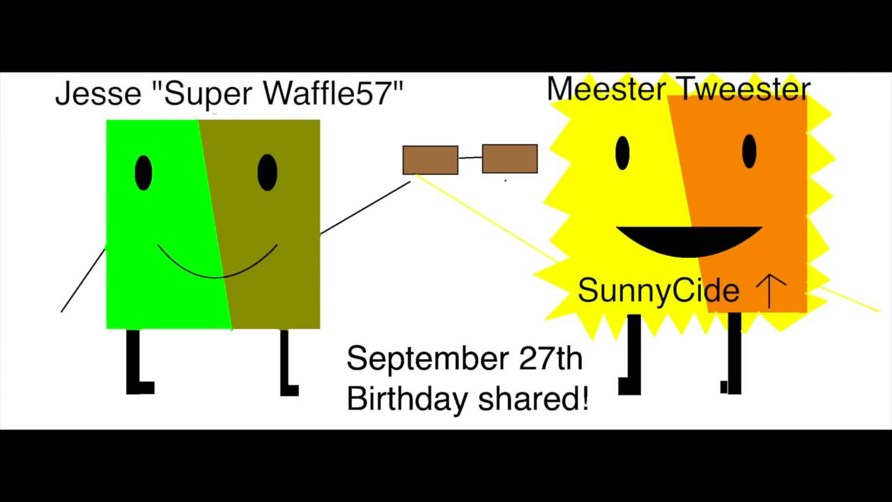 Meester Tweester And me Share A birthday