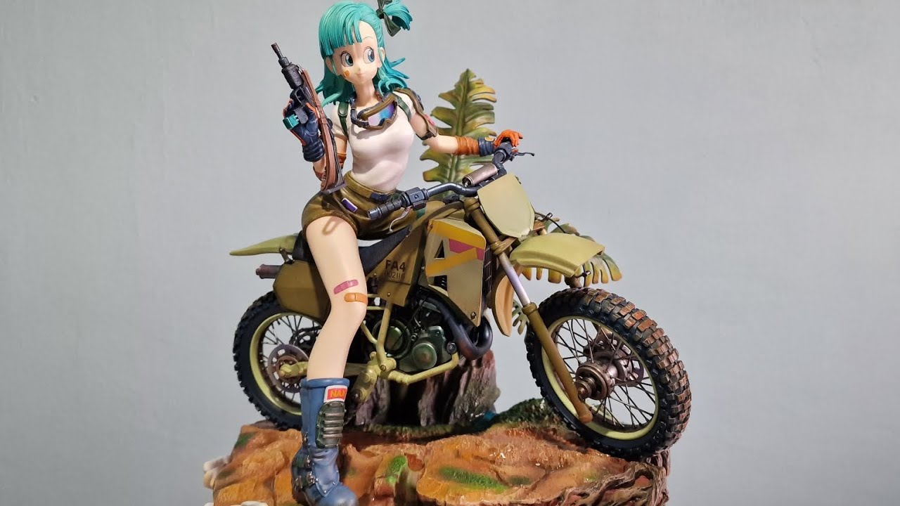Unboxing 4k [FR] Bulma 1/6 by Jimei Palace, Statue Dragon Ball