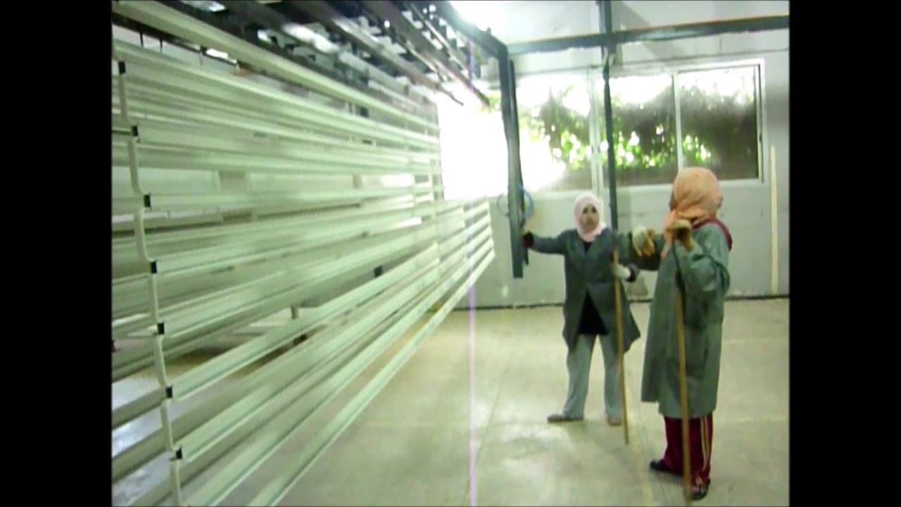 MANUAL POWDER COATING LINE WITH BAR TRANSFER SYSTEM           BARA AKTARMALI SİSTEM