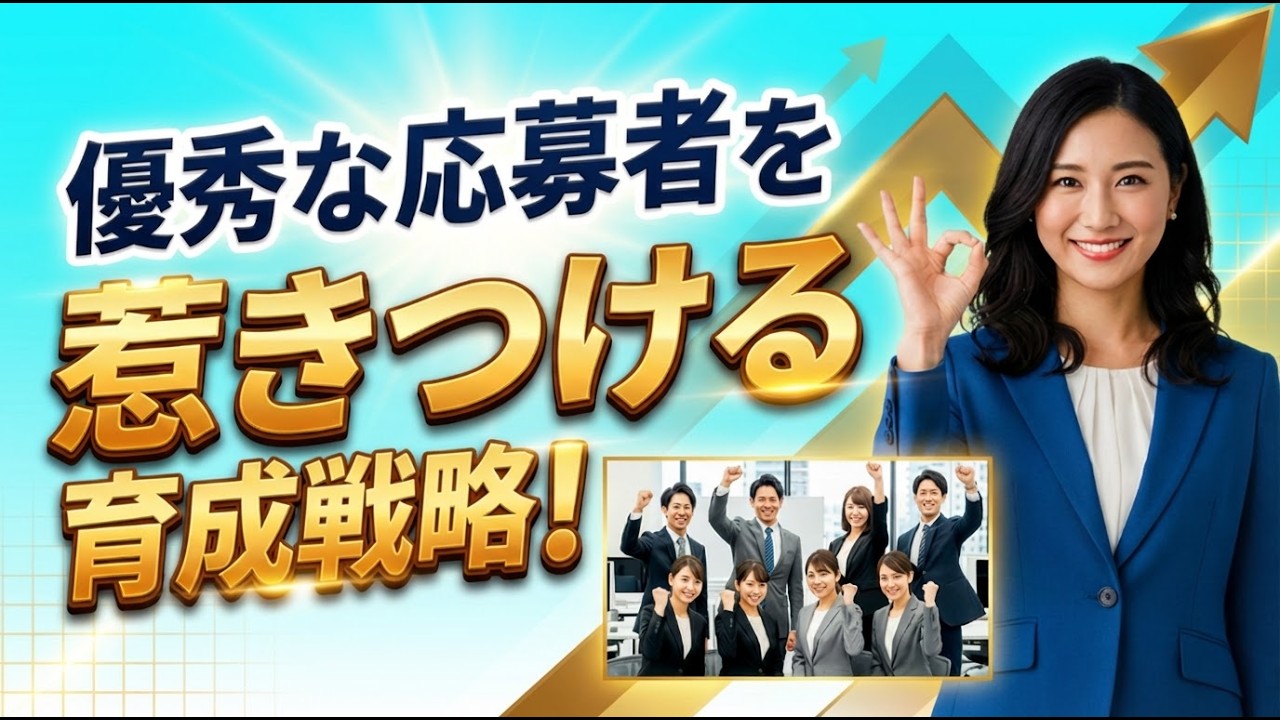 人材難でも勝ち残る企業の共通点とは？ 採用力を最大化する「人材育成研修」の戦略的活用法を福岡の社労士が解説！
