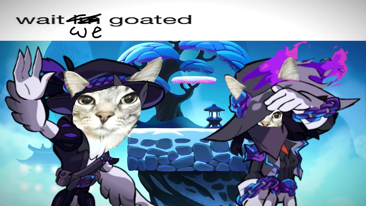 wait WE'RE GOATED