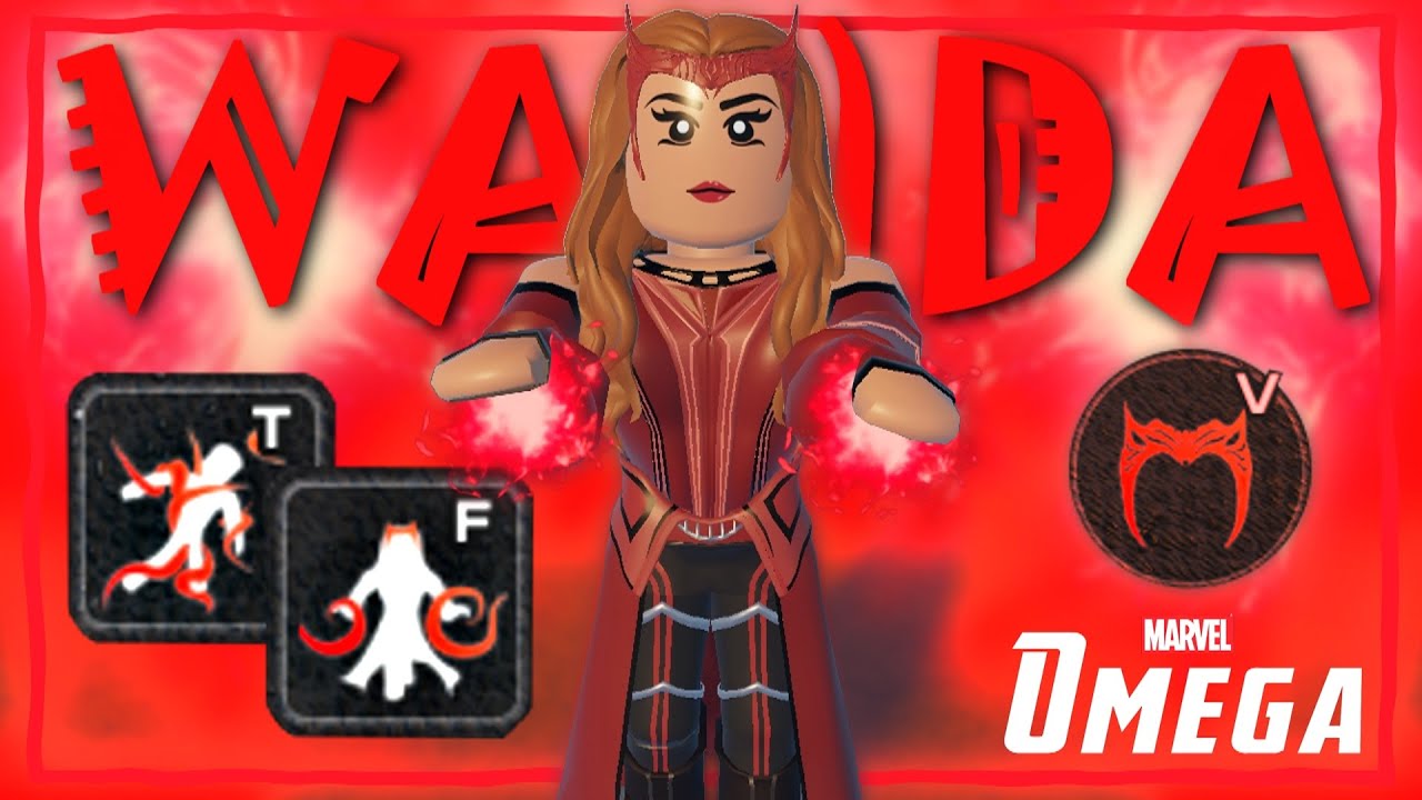 Геймплей за Алую Ведьму! | Marvel Omega | Roblox