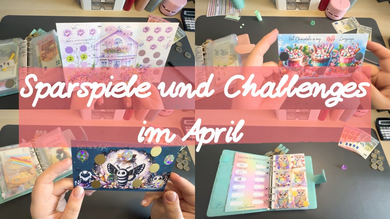 Sparspiele und Challenges im April | Woche 1 🌼