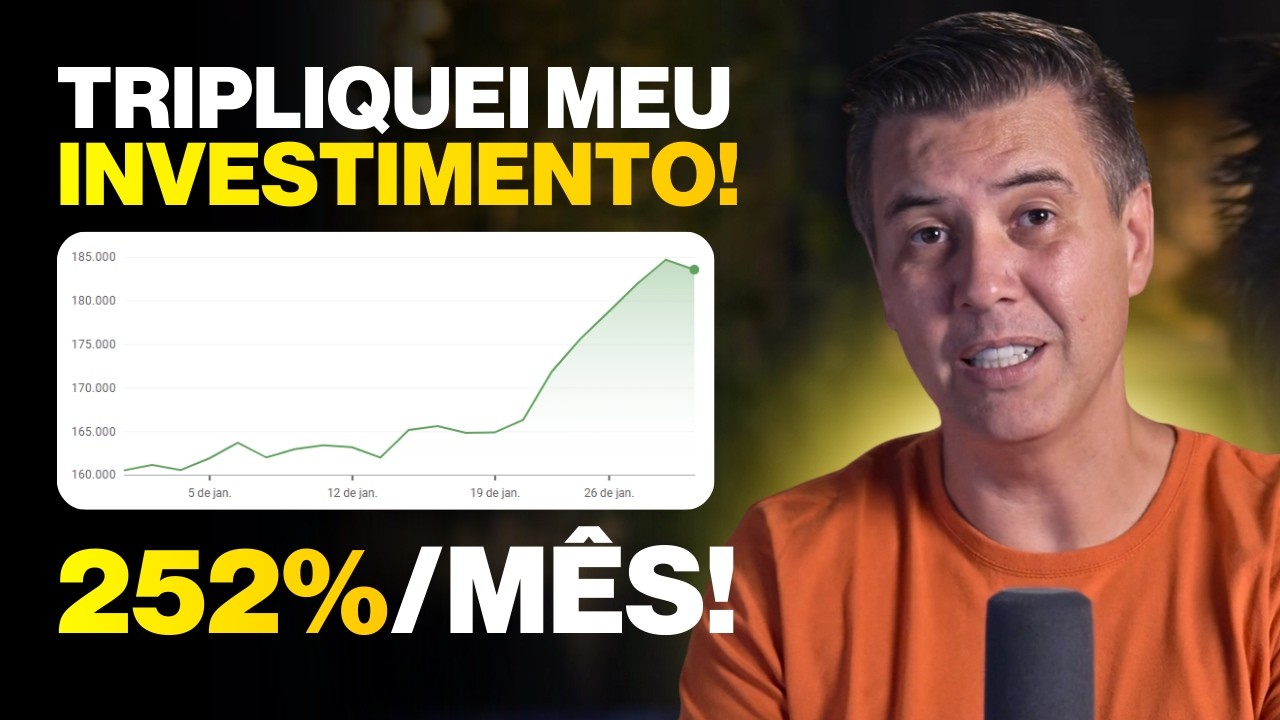 Como essa Estratégia gerou 252% em um Mês (caso real)