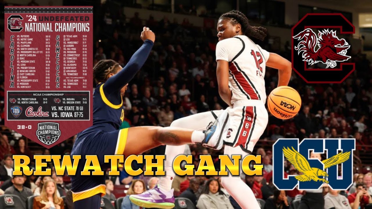 Rewatch Gang! 👀🔥 | Did YOU miss this ... South Carolina vs Coppin State 🏀💪