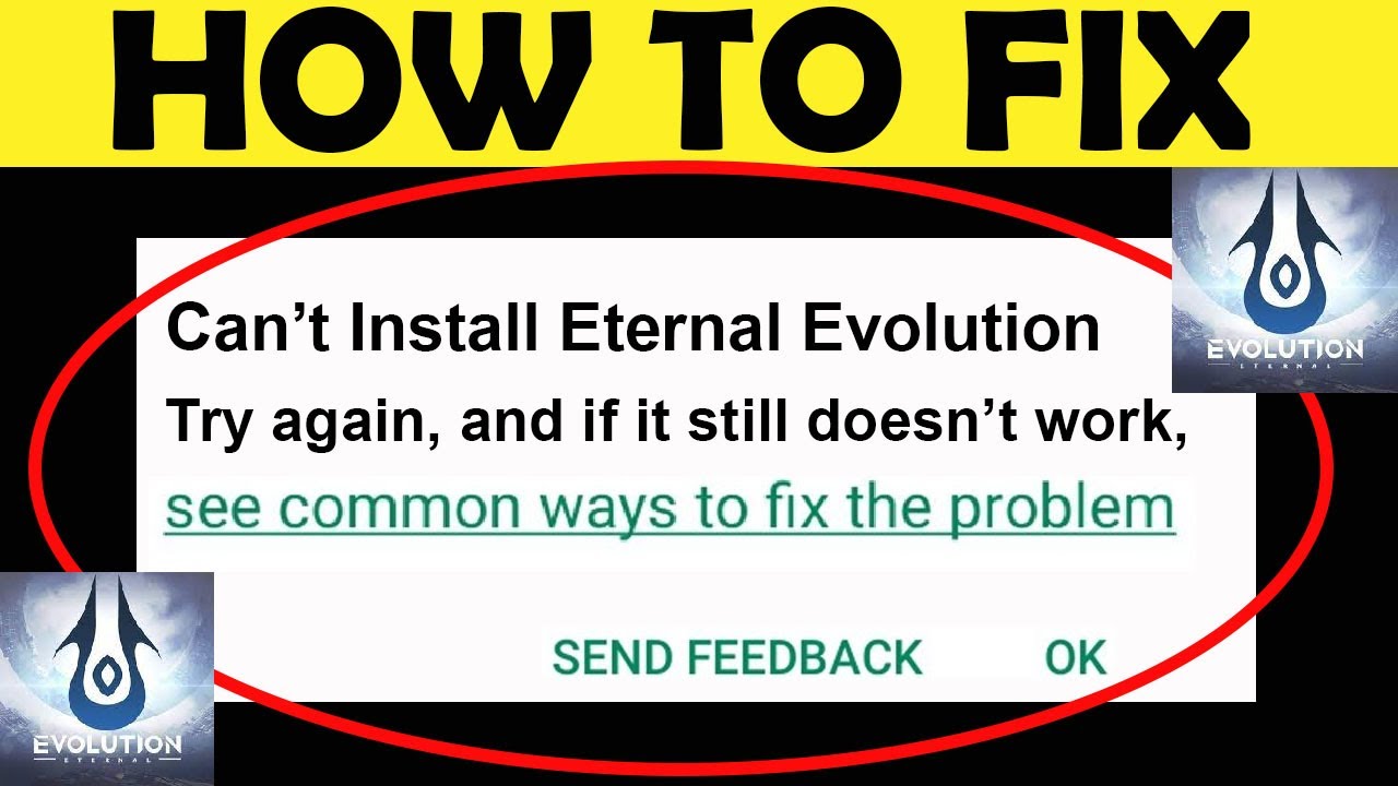 How to Fix Can't Install 