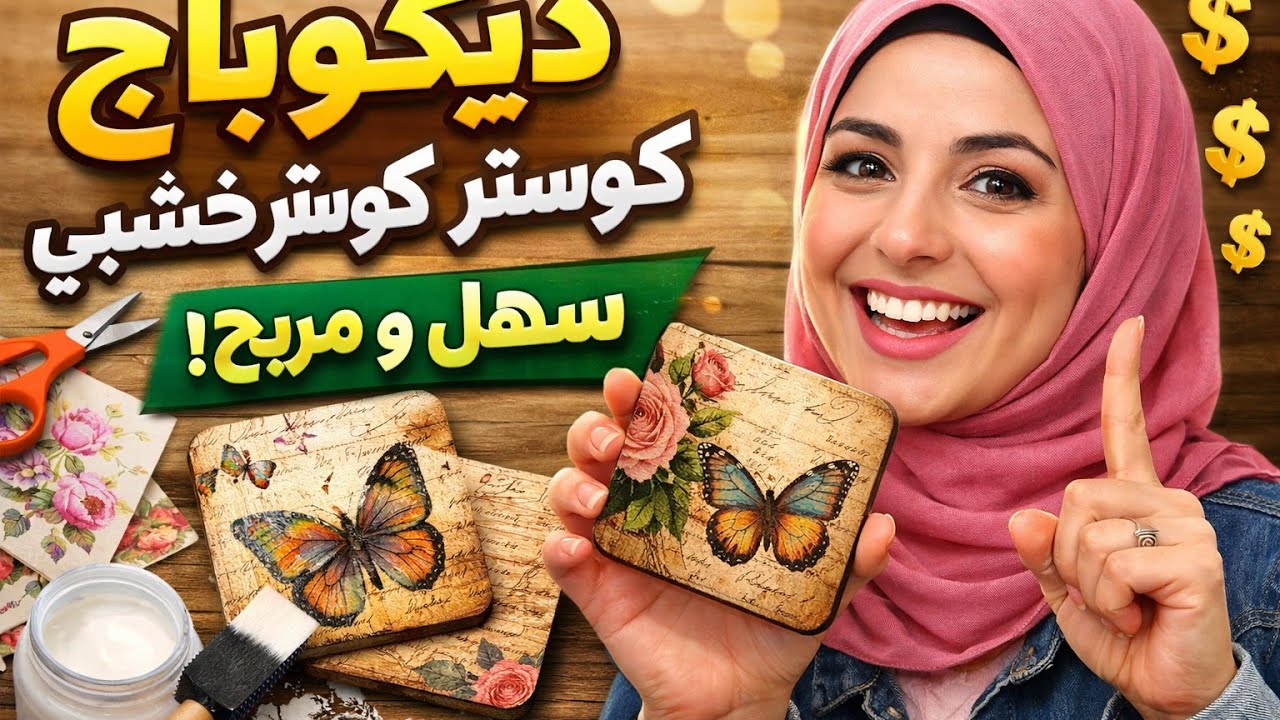 كورس المنتجات اليدويه، اسهل منتج ممكن تنفذيه بتكلفه بسيطه وتبعيه بسعر عالى 