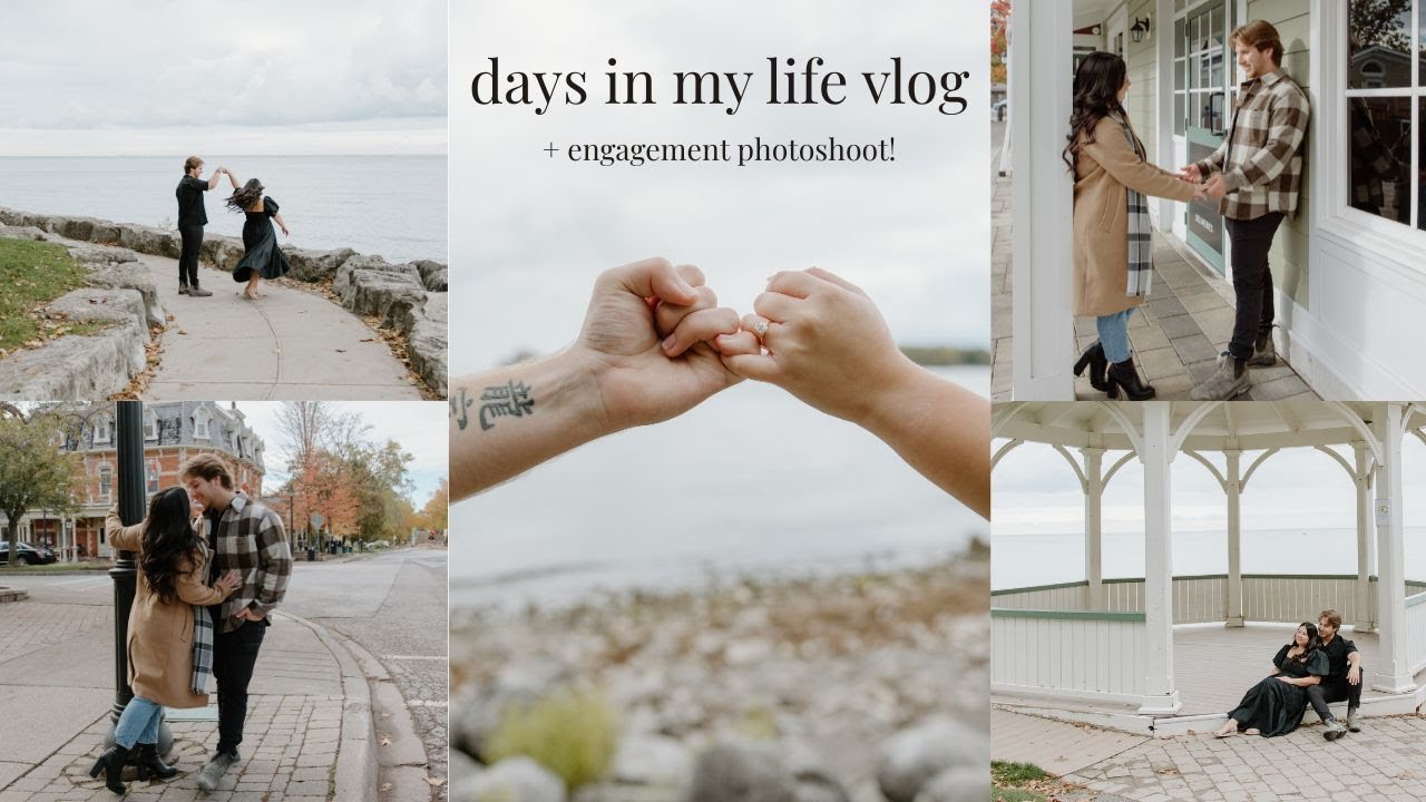 OUR ENGAGEMENT PHOTOSHOOT | Days in my life vlog, Disney Haul and more!!