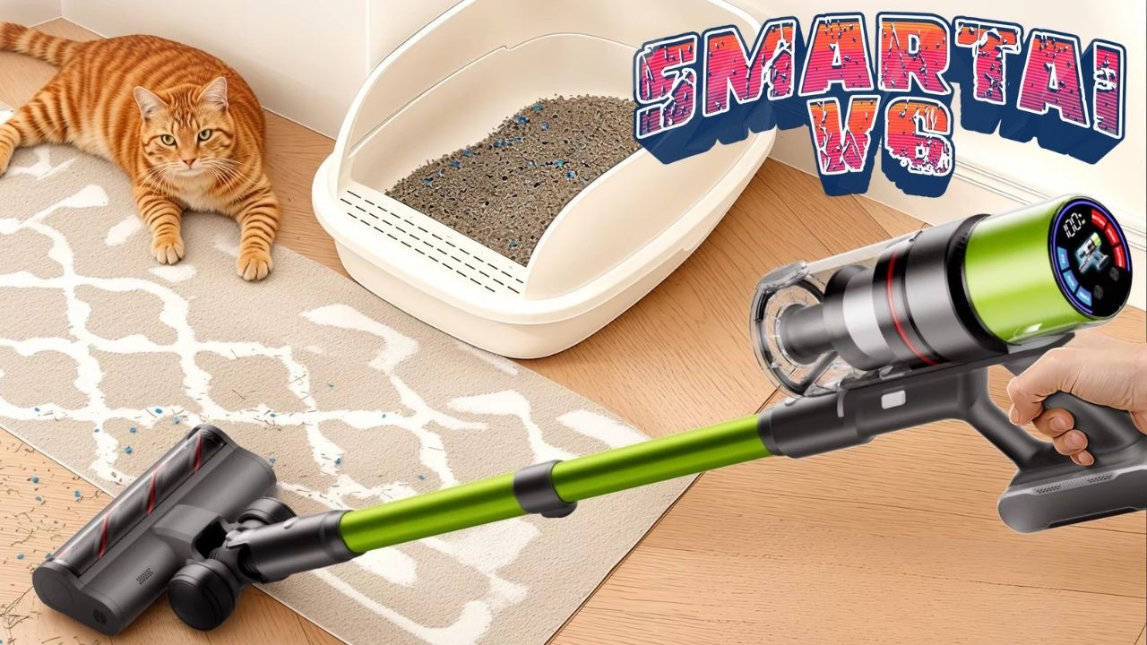 SmartAi V6 świetny odkurzacz w ZASKAKUJĄCEJ CENIE!