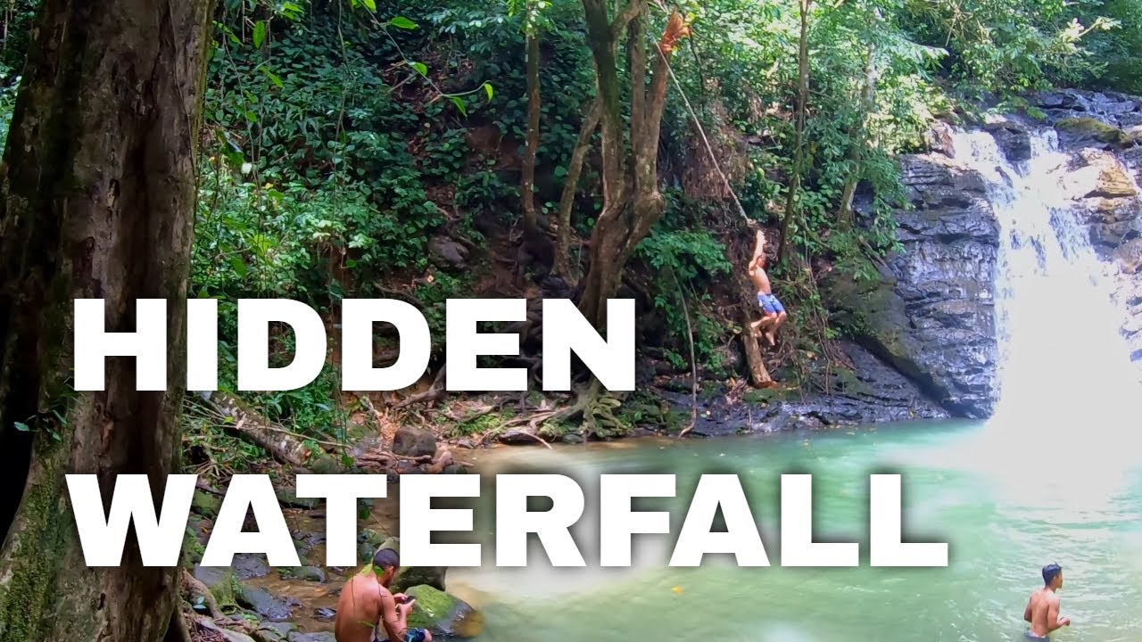 [4K] POZA AZUL // Tour This Awesome FREE Waterfall Close To Dominical 