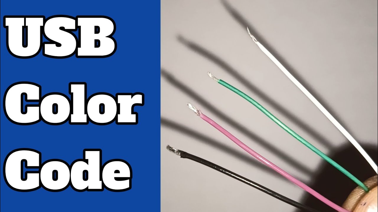 USB CABLE COLOR CODE