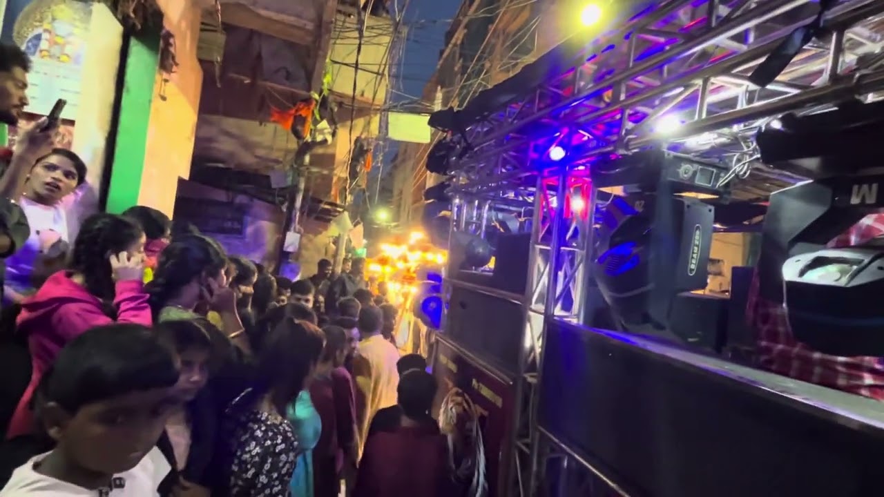 Jai Bhavani pad band with singing bonalu 