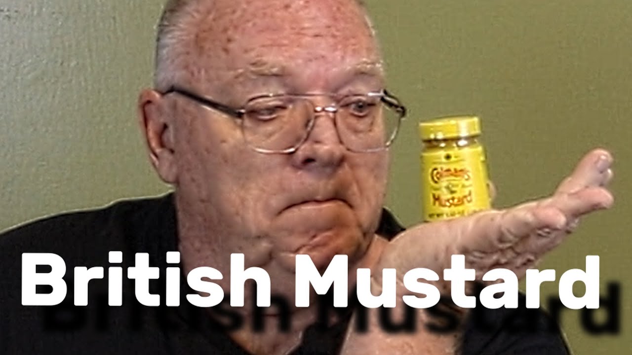 American Guy Tries Colemans British Mustard