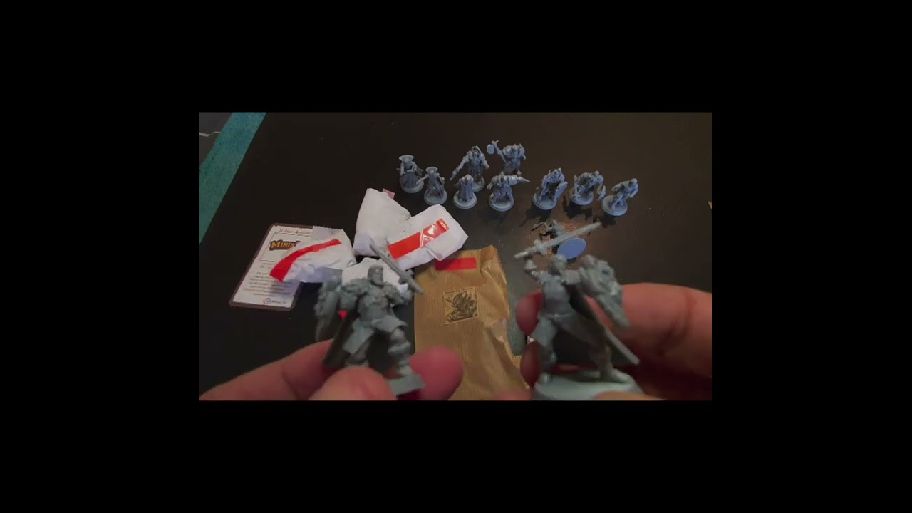 HeroQuest Minis3D unboxing